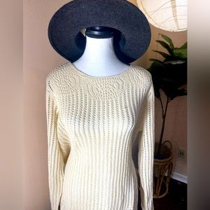 Boho Crochet Sweater NWT